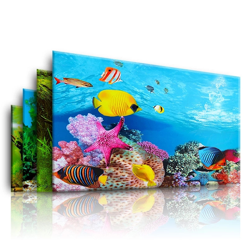 KSY Aquatics samolepljiva pozadina za akvarijum — dekorativni poster