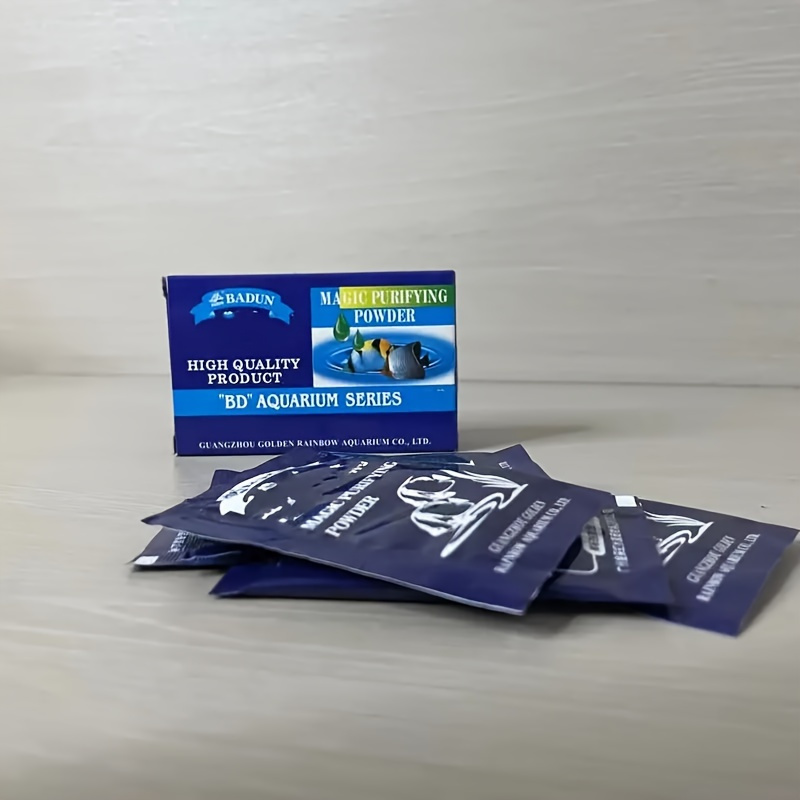 Set za prečišćavanje akvarijske vode — 10 paketića (2 x 5) za poboljšanje kvaliteta