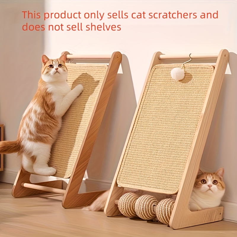 Grebalica za mačke Saber – robusna i ergonomska za odmor, vežbu i grebanje, sintetička konoplja