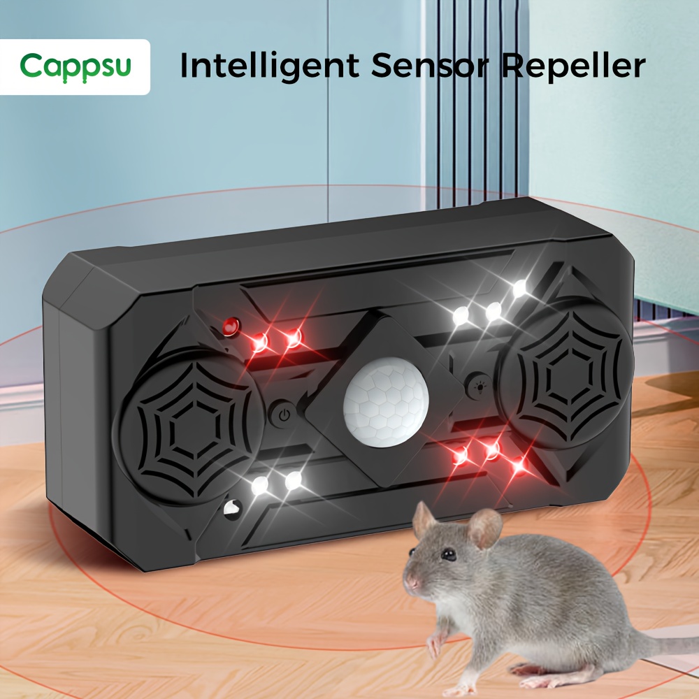 Cappsu inteligentni repelent protiv miševa i veverica 360° (Soundwave), 3 režima, na utičnicu