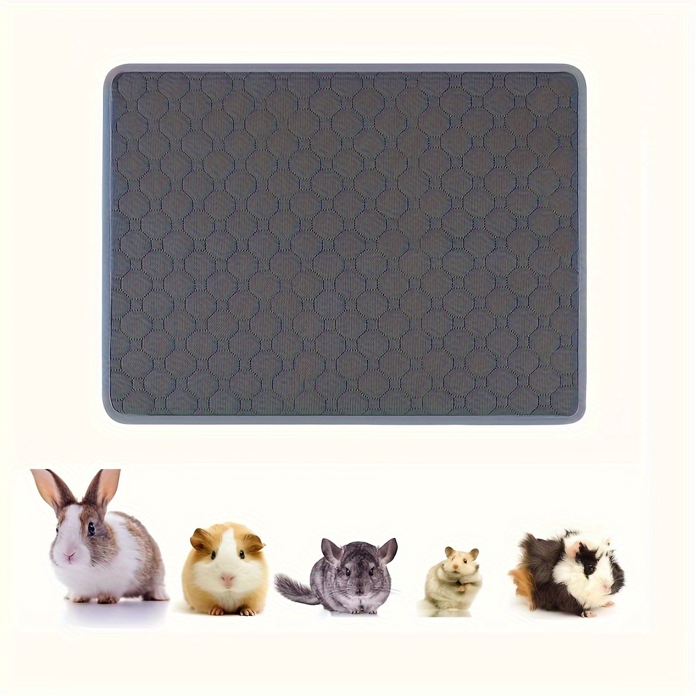 Hexagonal Pattern Guinea Pig Cage Liner, periva i vodootporna podloga za glodare, neklizajuća podloga za zamorce, zečeve i hrčke