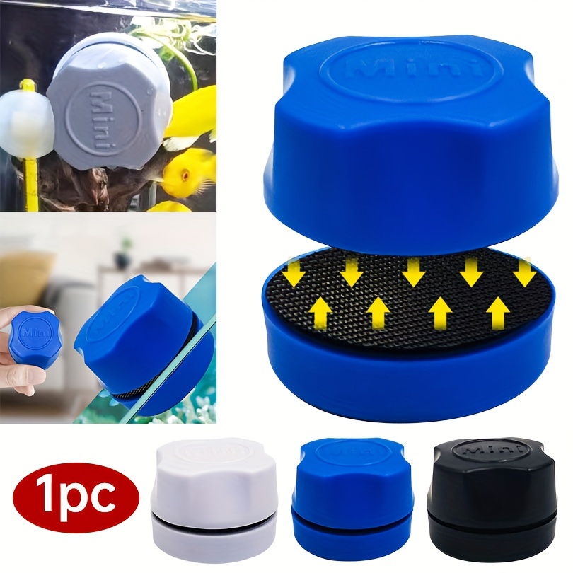 Magnetni čistač stakla za akvarijum (do 6 mm) – set sa 21 jastučićem i rombi četkicom